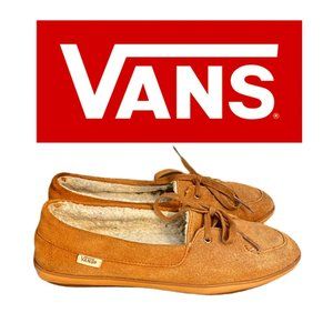 Vans Leather Moccasins - Size 6